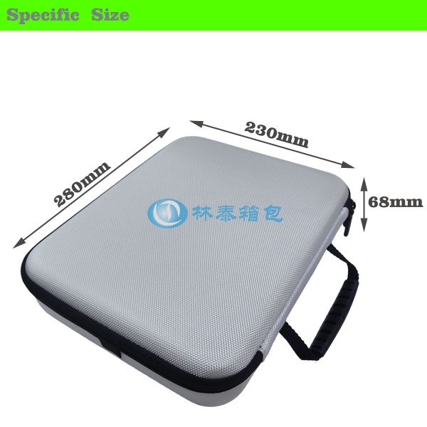（非標(biāo)準(zhǔn)大號）銀色 EVA相機包尺寸圖