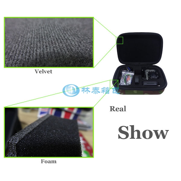 （非標(biāo)準(zhǔn)小號）迷彩 EVA相機(jī)包內(nèi)部材料圖